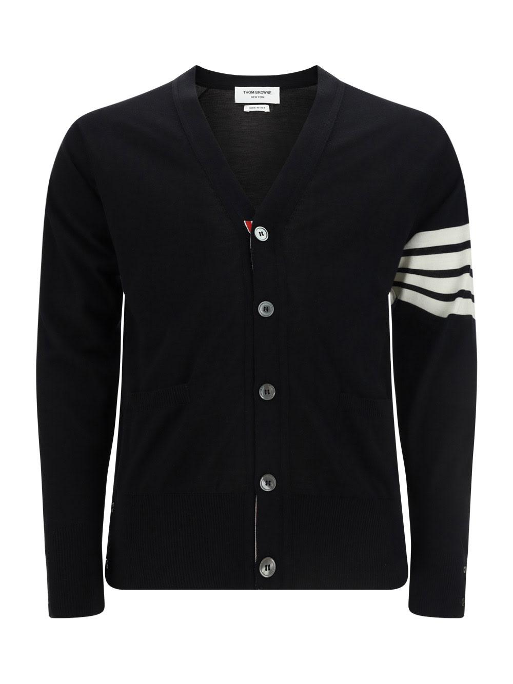 Thom Browne Merino Wool Cardigan