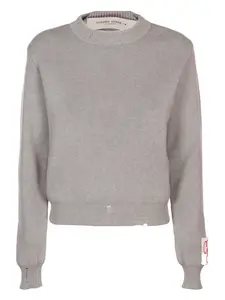 Golden Goose Women's Cotton Crew-Neck Sweater and Dani Basic Sweatshirt