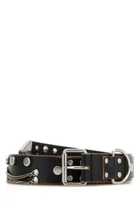 Prada Women's Leather Belt in Black