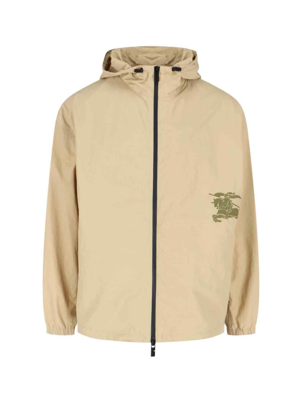 Burberry Beige Nylon Blend Jacket