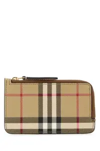 Burberry Printed Canvas Card Holder