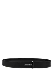 Tom Ford Logo Leather Belt