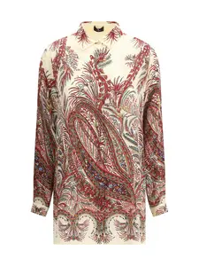 Etro Paisley Print Silk Shirt