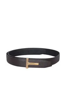Tom Ford Small Grain Leather Icon Belt