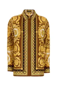 Versace Printed Silk Shirt