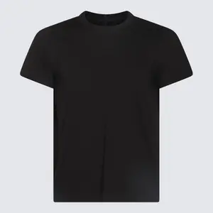 Rick Owens Black Cotton T-shirt