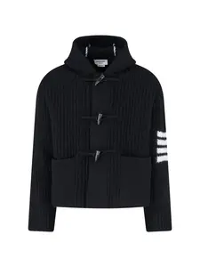Thom Browne 4-bar Hooded Jacket