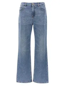 Chloé Women's Cotton Jeans in Blue