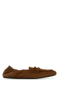 Miu Miu Women's Mocassini Loafer in Brown