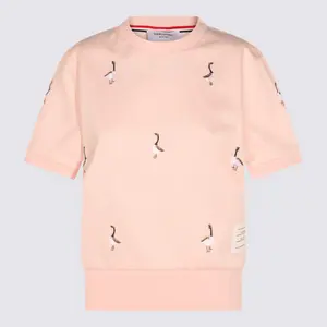 Thom Browne Pink Cotton Knitwear