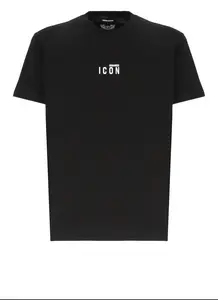 Dsquared2 Men's Logo Cotton T-Shirt in Black