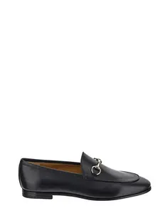 Gucci Women's Jordaan Leather Loafers in Black