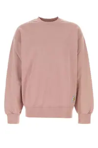 Carhartt Antiqued Pink Cotton Hudson Sweat