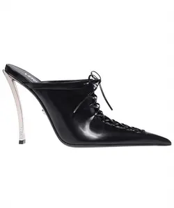 Versace Leather Mules