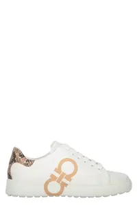 Ferragamo Leather Low-top Sneakers