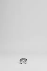 Marine Serre Ring in Silver Brass