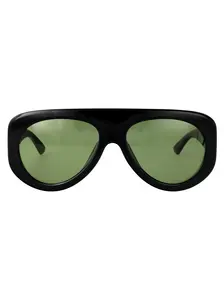 Bottega Veneta Eyewear Bottega Veneta Injectate Black Sunglasses