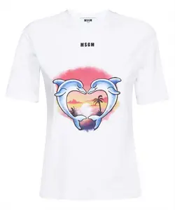 MSGM Cotton T-shirt