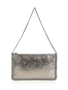 Stella McCartney Falabella Metallic Clutch