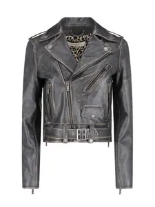 Golden Goose Women's Leather Biker Jacket