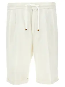 Brunello Cucinelli Linen Bermuda Shorts