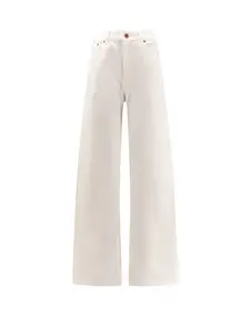 ASPESI Wide Leg Denim Trousers