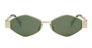 Celine Metal Triomphe Gold Sunglasses