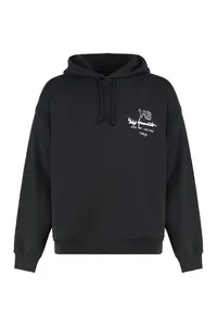 Y-3 Graphic Cotton Hoodie