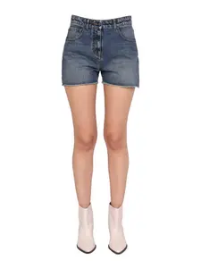 Palm Angels Denim Shorts