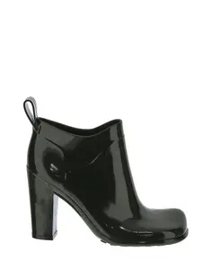 Bottega Veneta Shine Boot and Shine Rubber Boots in Black