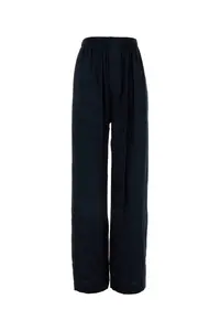 Balenciaga Midnight Blue Silk Pyjama Pant