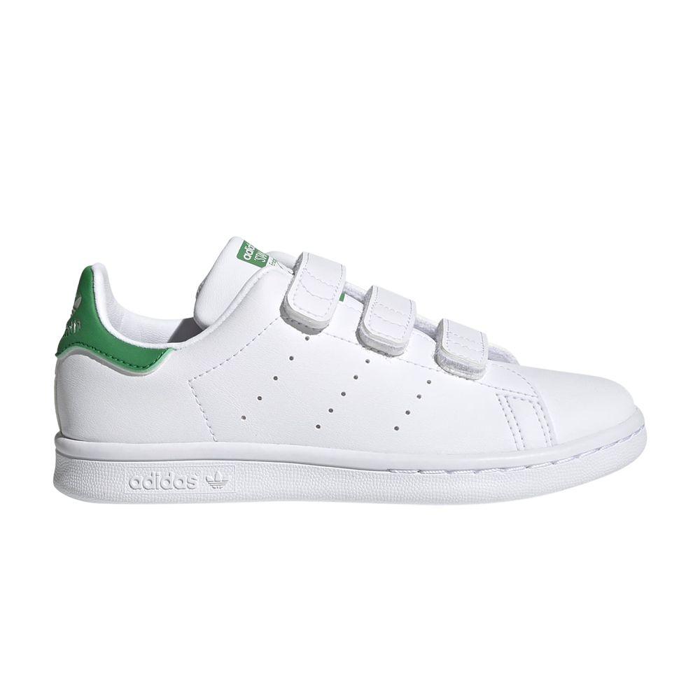 adidas Stan Smith Strap Cloud White Green