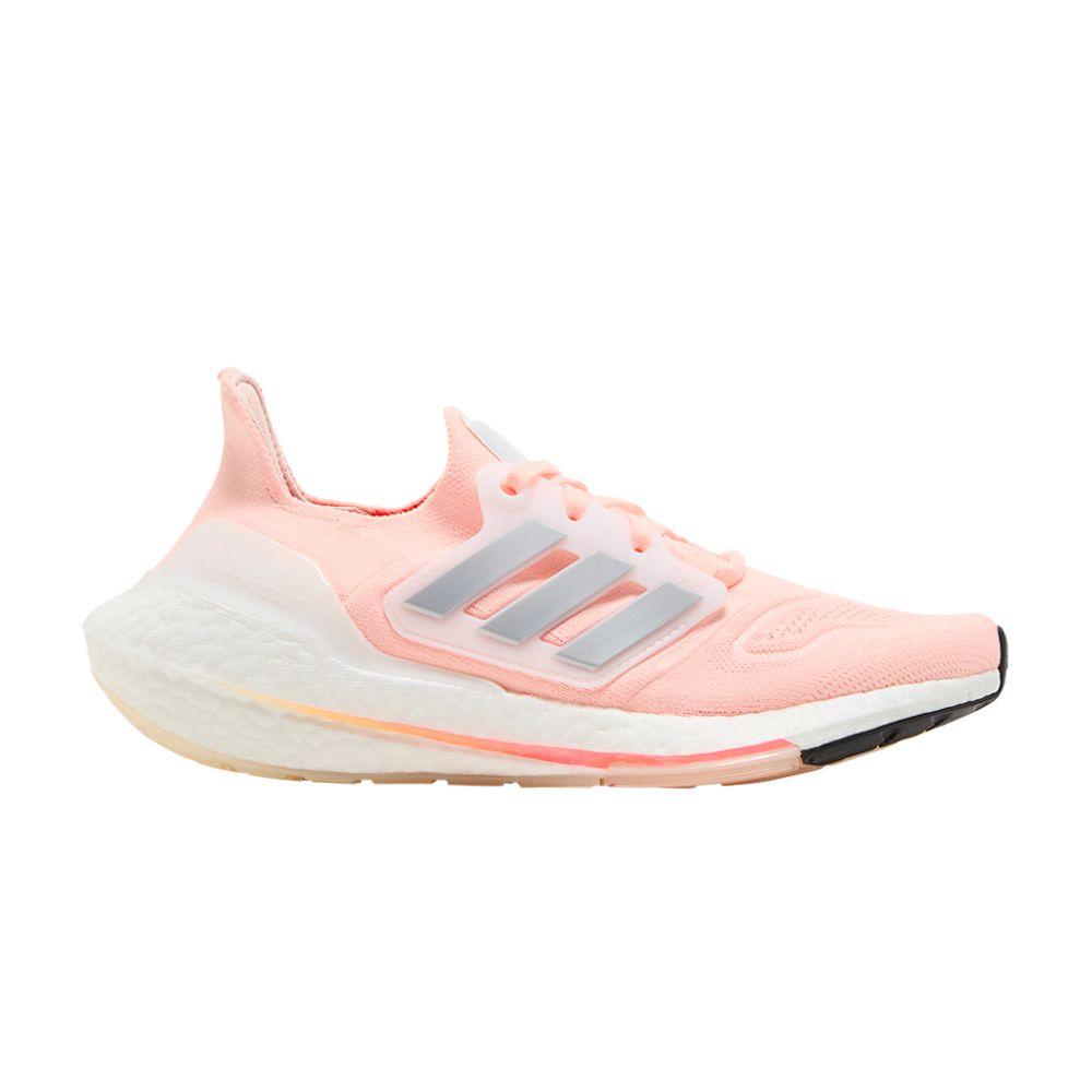 adidas Ultra Boost 22 Clear Orange Silver Metallic Ecru Tint