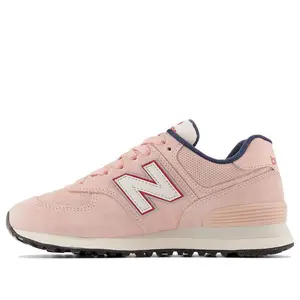 New Balance 574 Pink Grey Red Blue
