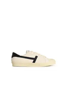 Tom Ford White Leather Sneakers