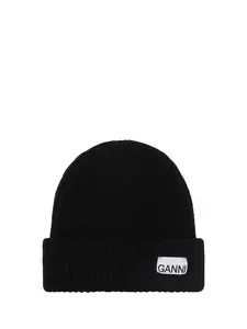 Ganni Women's Wool Beanie Hat