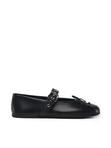 Miu Miu Leather Ballerinas
