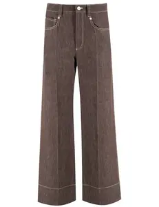 Brunello Cucinelli Women's Cotton Blend Comfortable Trousers