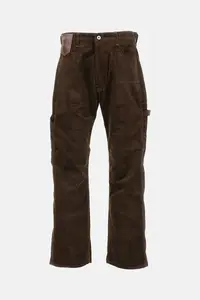 Junya Watanabe Cotton Corduroy Leather Trousers