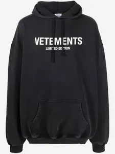 VETEMENTS Cotton Blend Sweatshirt With Logo
