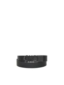 Ferragamo Leather Gancini Belt