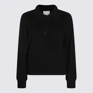 Allude Black Wool Knitwear