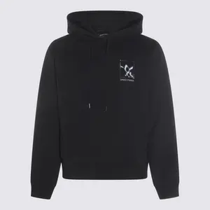 Daily Paper Black Cotton Sweatshirt