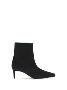 Khaite Suede Ankle Boots