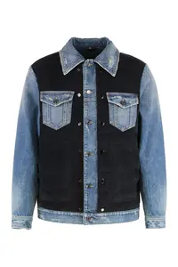 Dolce & Gabbana Denim Padded Jacket