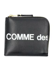 Comme Des Garçons Wallet Huge Logo Wallet