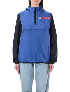 Bicolor Waterproof Hooded Jacket by Comme Des Garçons Play