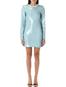Self-Portrait Sequin Mini Dress