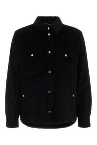 Dolce & Gabbana Black Corduroy Jacket