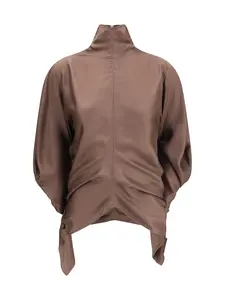 THE ROW Miles Silk Blouse